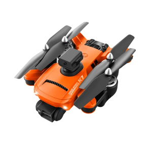 Квадрокоптер XKJ K7 Orange - дрон з 4K та HD камерами, до 15 хвилин, з кейсом. Photo 3